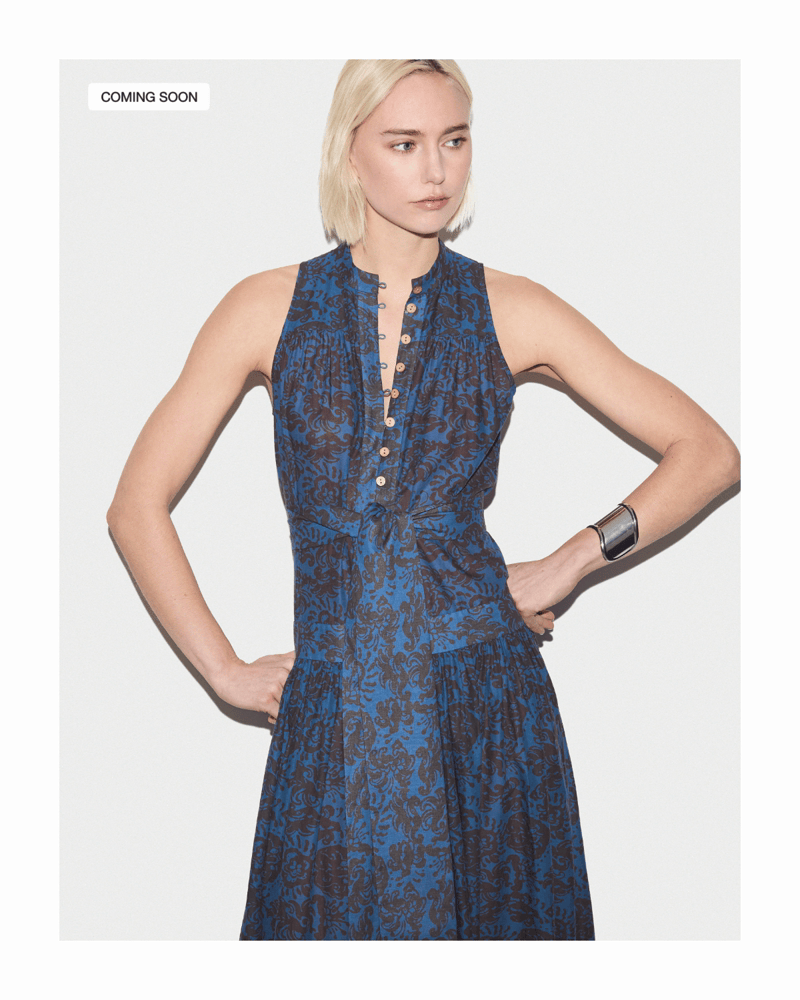 Batik Cotton Maxi Dress