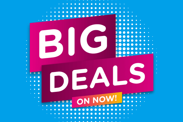 Big Deals - on now