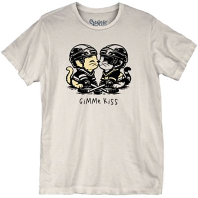 Gimme Kiss Hockey Cats T Shirt