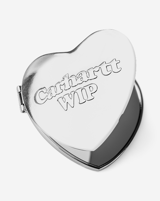 Carhartt WIP Heart Pocket Mirror | Silver