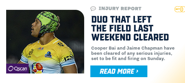 Injury report