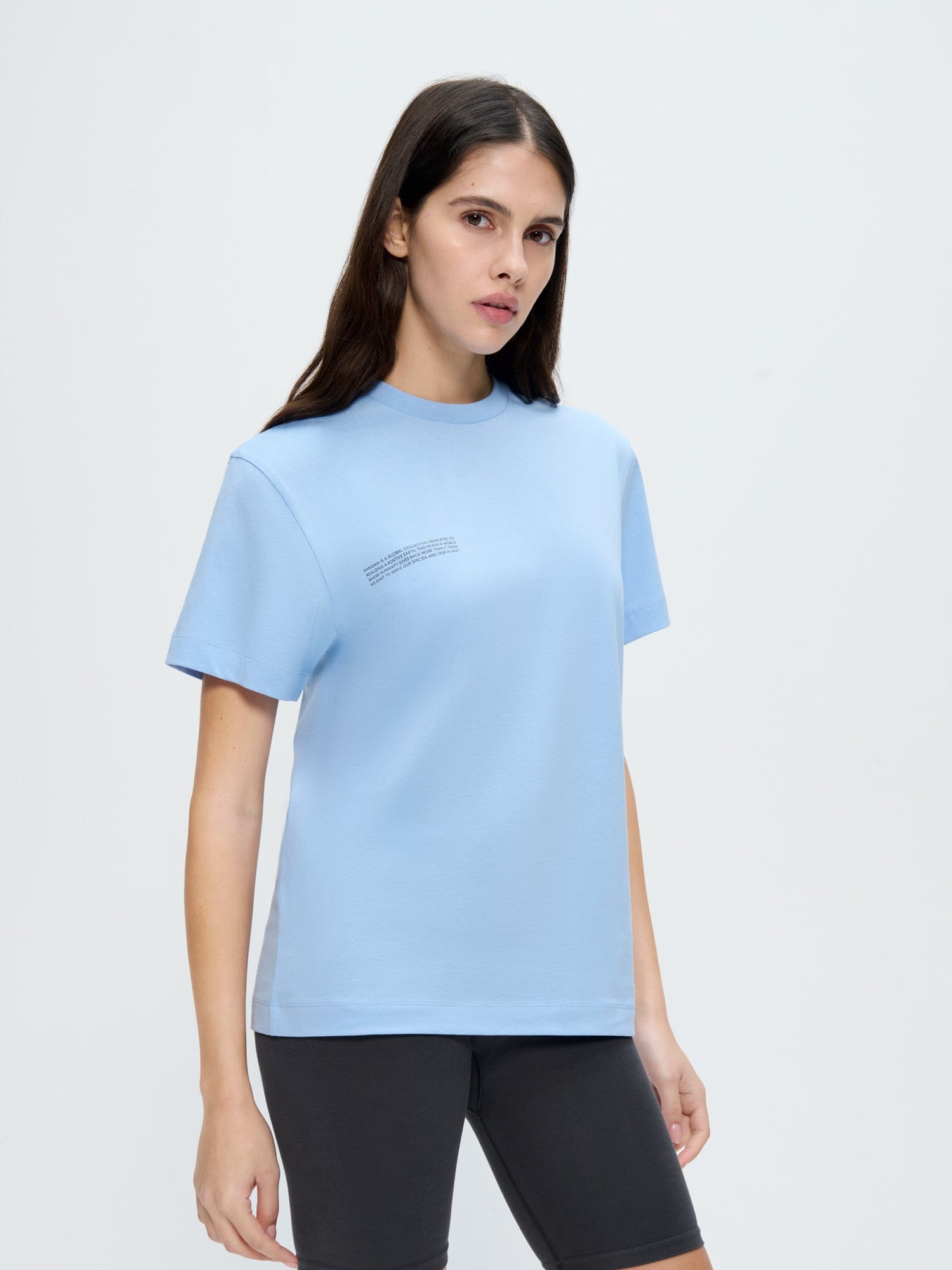 Image of Womens 365 Midweight T-shirt—Dewdrop Blue