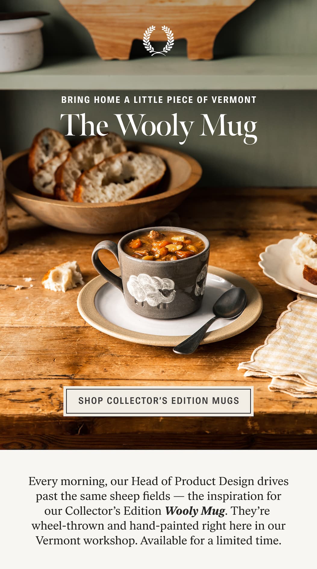 Bring Home a Little Piece of Vermont: The Wooly Mug