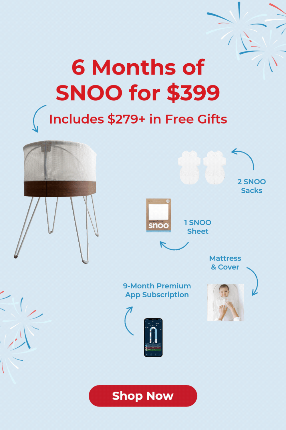 6 Months of SNOO for $399 Includes $279+ in Free Gifts Shop Now