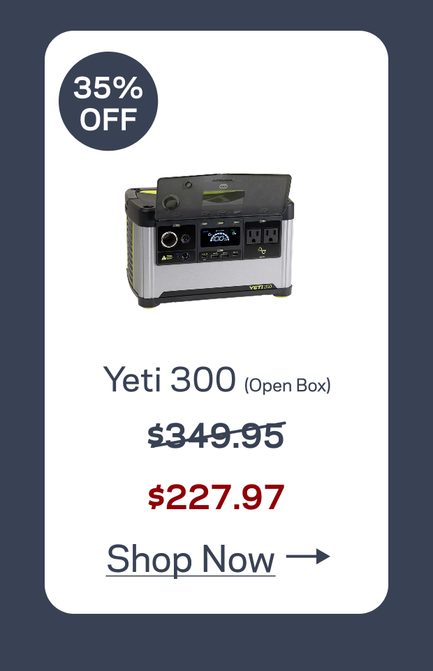 Yeti 300 35% Off