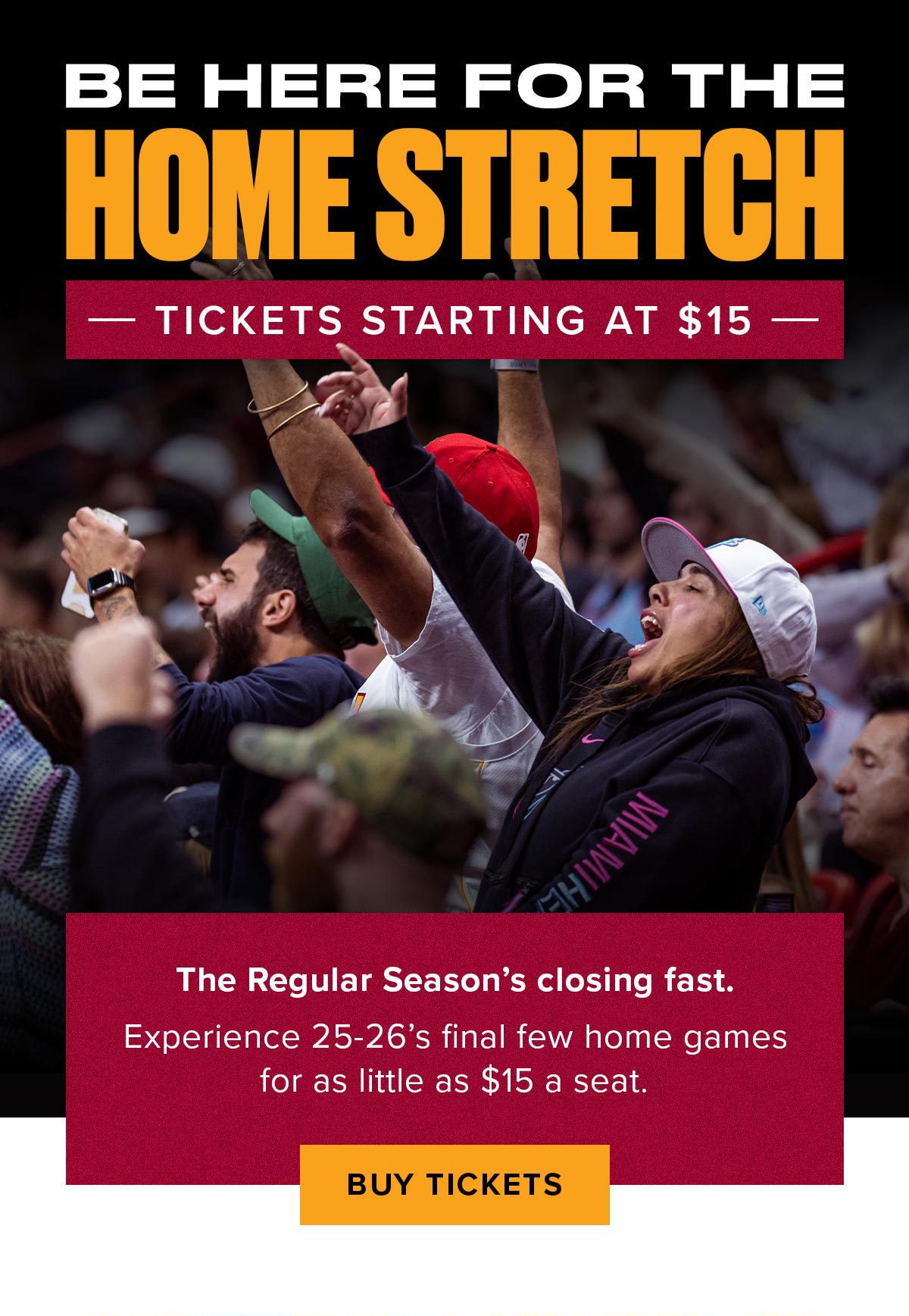 End-of-Season Flash Sale | Tickets Starting at $15 | Buy Tickets