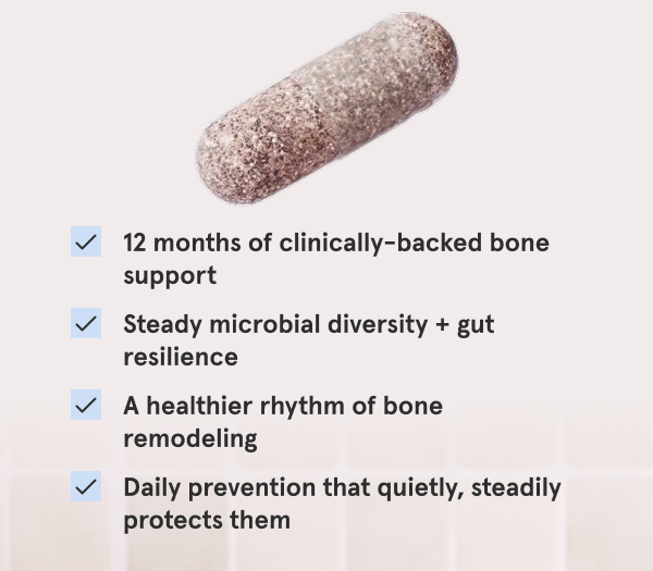 Each quarterly delivery arrives cold-packed and ready, carrying with it a simple message: “Your strength matters. And someone is investing in it.”  And for this final window, you can secure the full 12-month supply  for our lowest price of the year: $899 for 12 months of Bōndia.