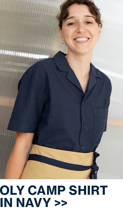 Oly Camp Shirt in Navy