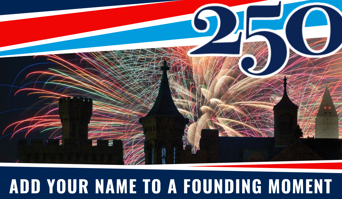 Add Your Name To A Founding Moment