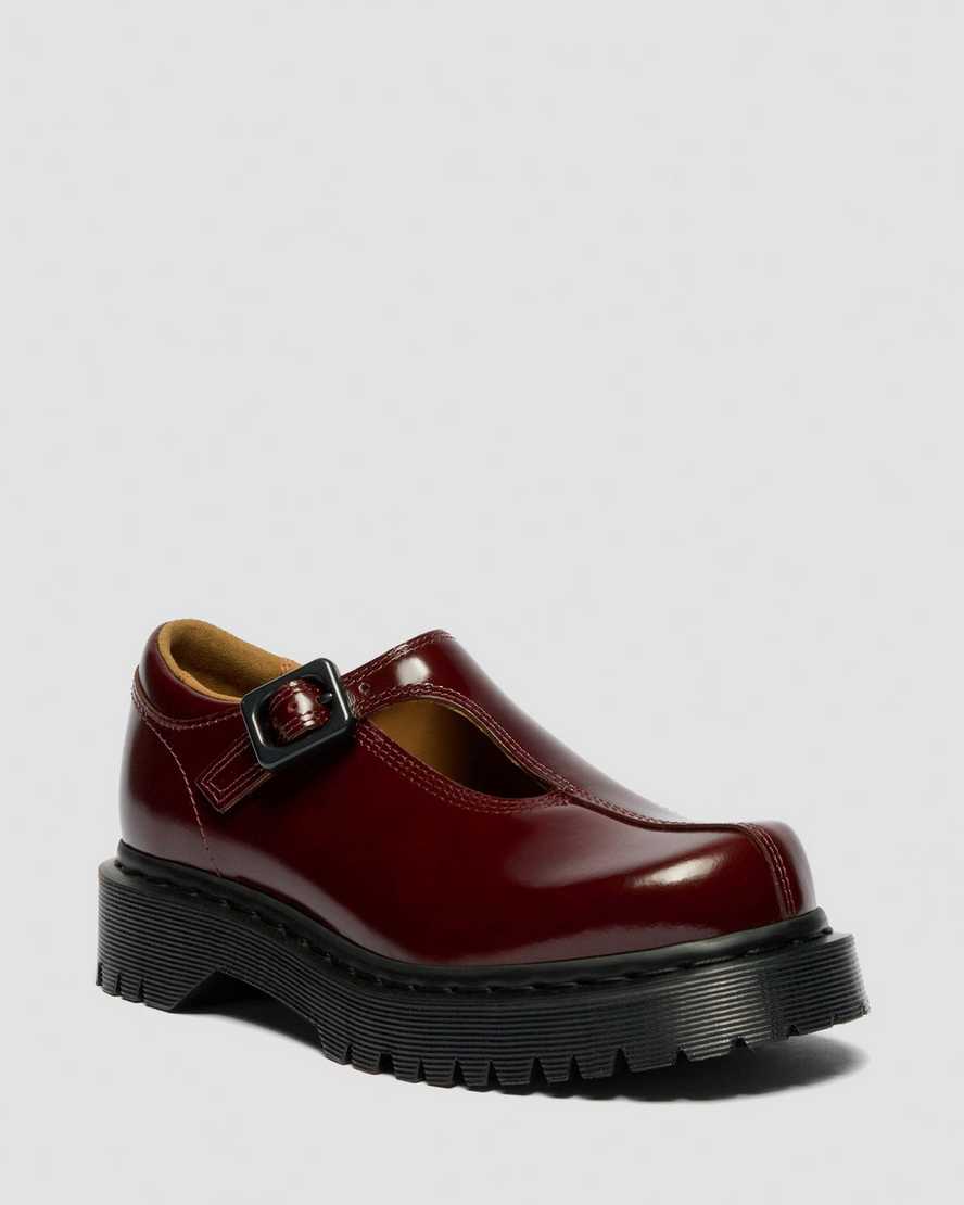 Image of Rejena Mary Jane Laquered Leather Shoes