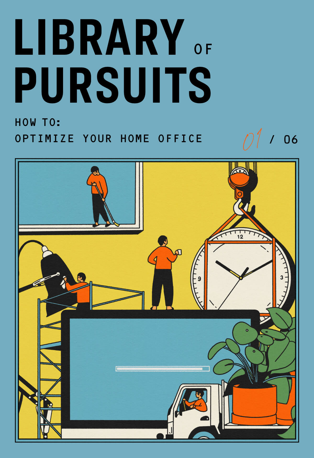 Library of Pursuits How To Optimize Your Home Office 01/06