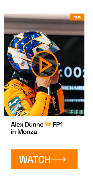 Alex Dunne 🤝 FP1 in Monza