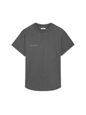 Reclaimed Cotton Boxy T-shirt—reclaim charcoal