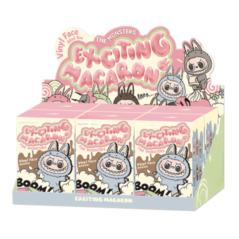 Image of Labubu The Monsters Exciting Macaron Vinyl Blind Box Collectible Series