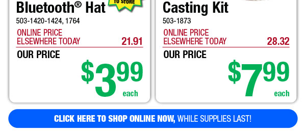 Hand Casting Kit - ONLY $7.99!