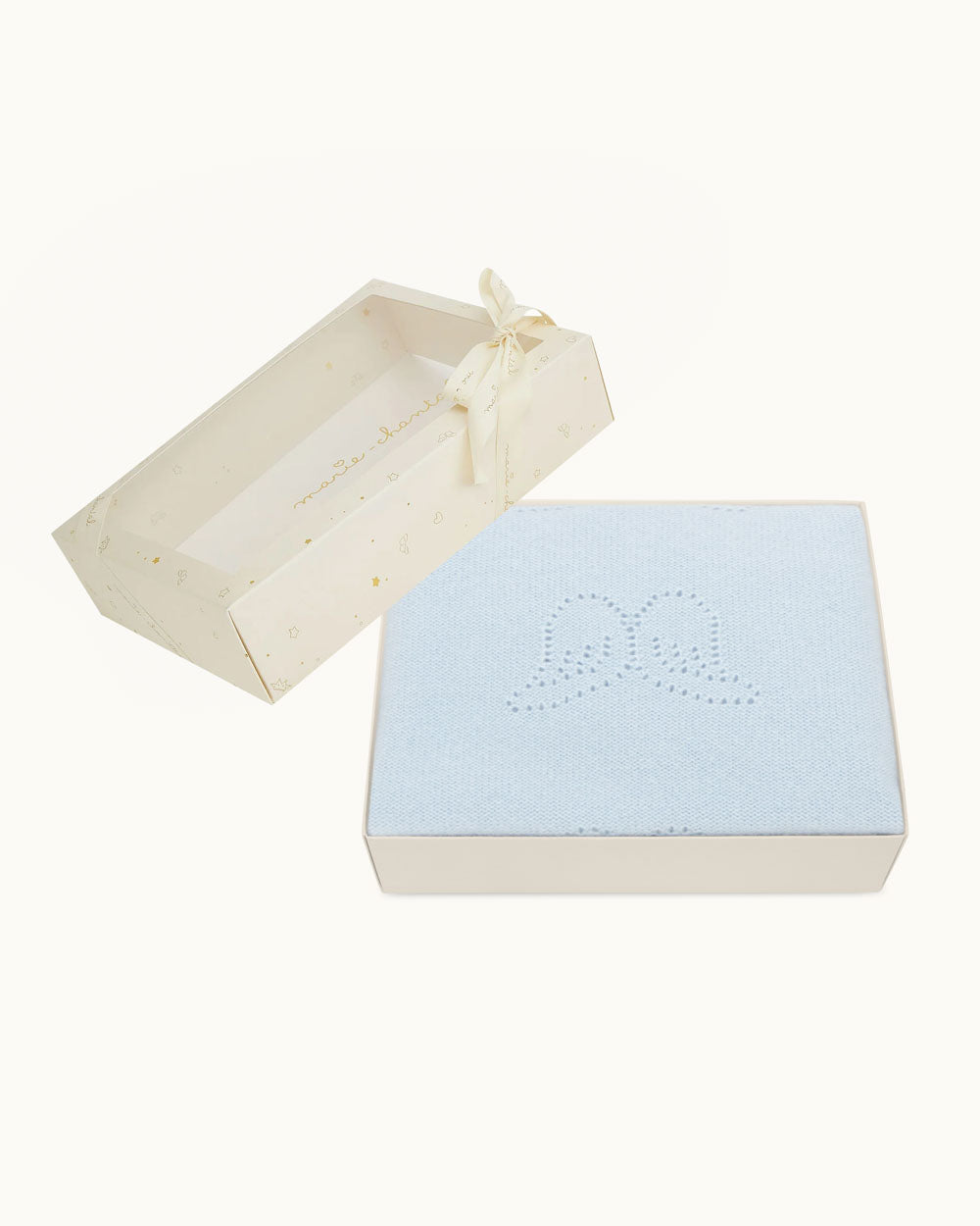 Image of Angel Wing Cashmere Baby Blanket