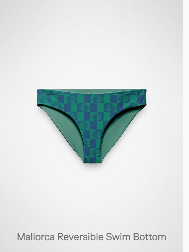 mallorca reversible swim bottom