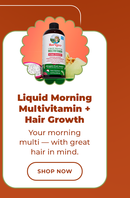 Liquid Morning Multivitamin + Hair Growth