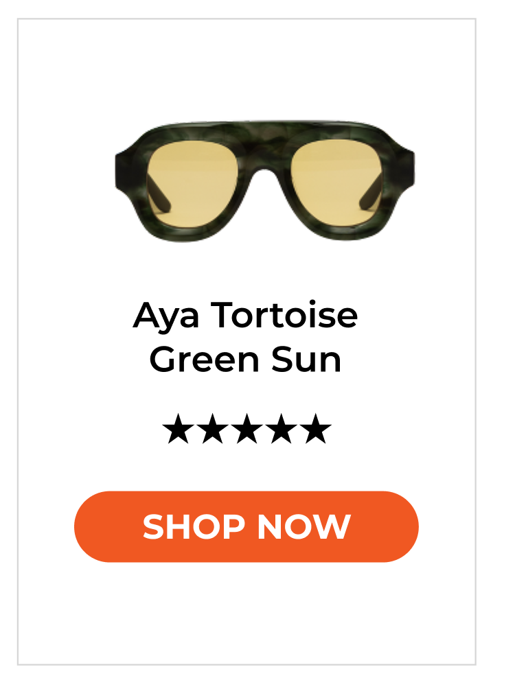 Aya Tortoise Green Sun