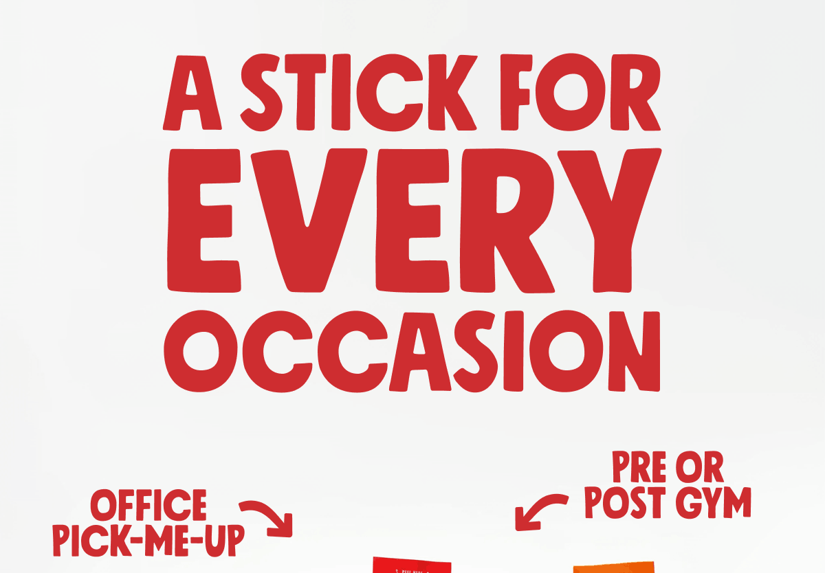 A Stick For Every Occasion | Office Pick-Me-Up | Pre or Pst Gym