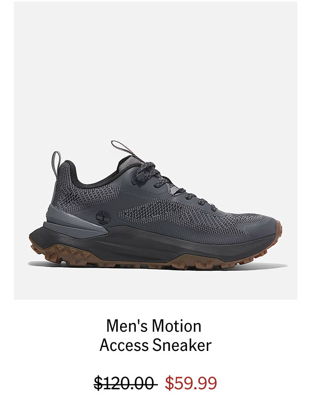 Men's Motion Access Sneaker. $59.99