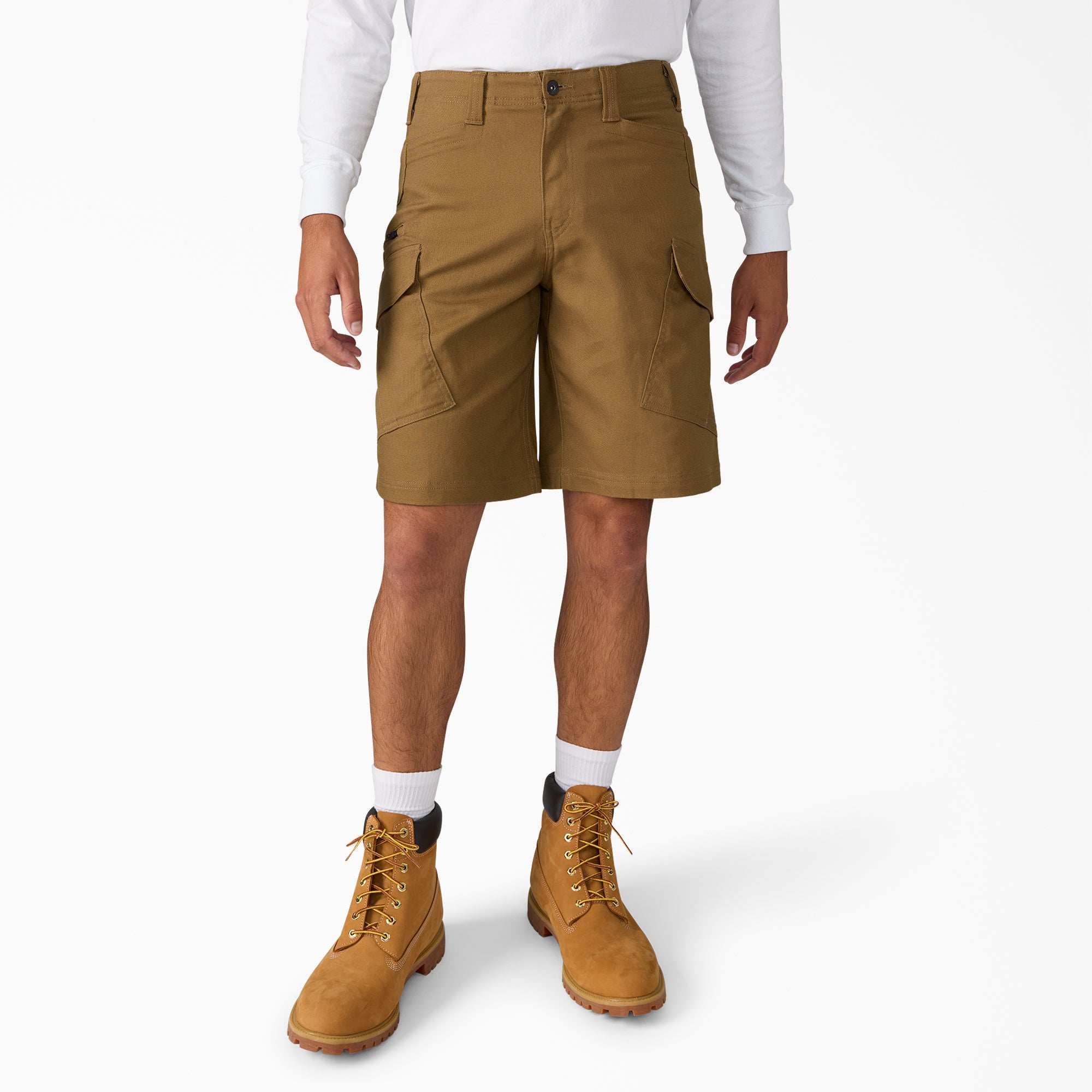 Image of Tradebuilt Duck Canvas Cargo Shorts