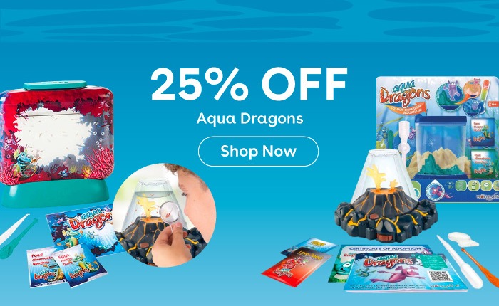 25% OFF Aqua Dragons