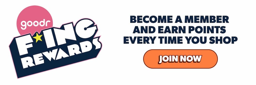 Join goodr F'in Rewards