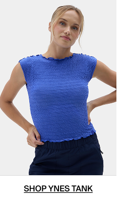 Shop Ynes Tank in Sapphire