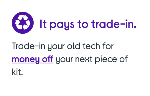 It pays to trade in.