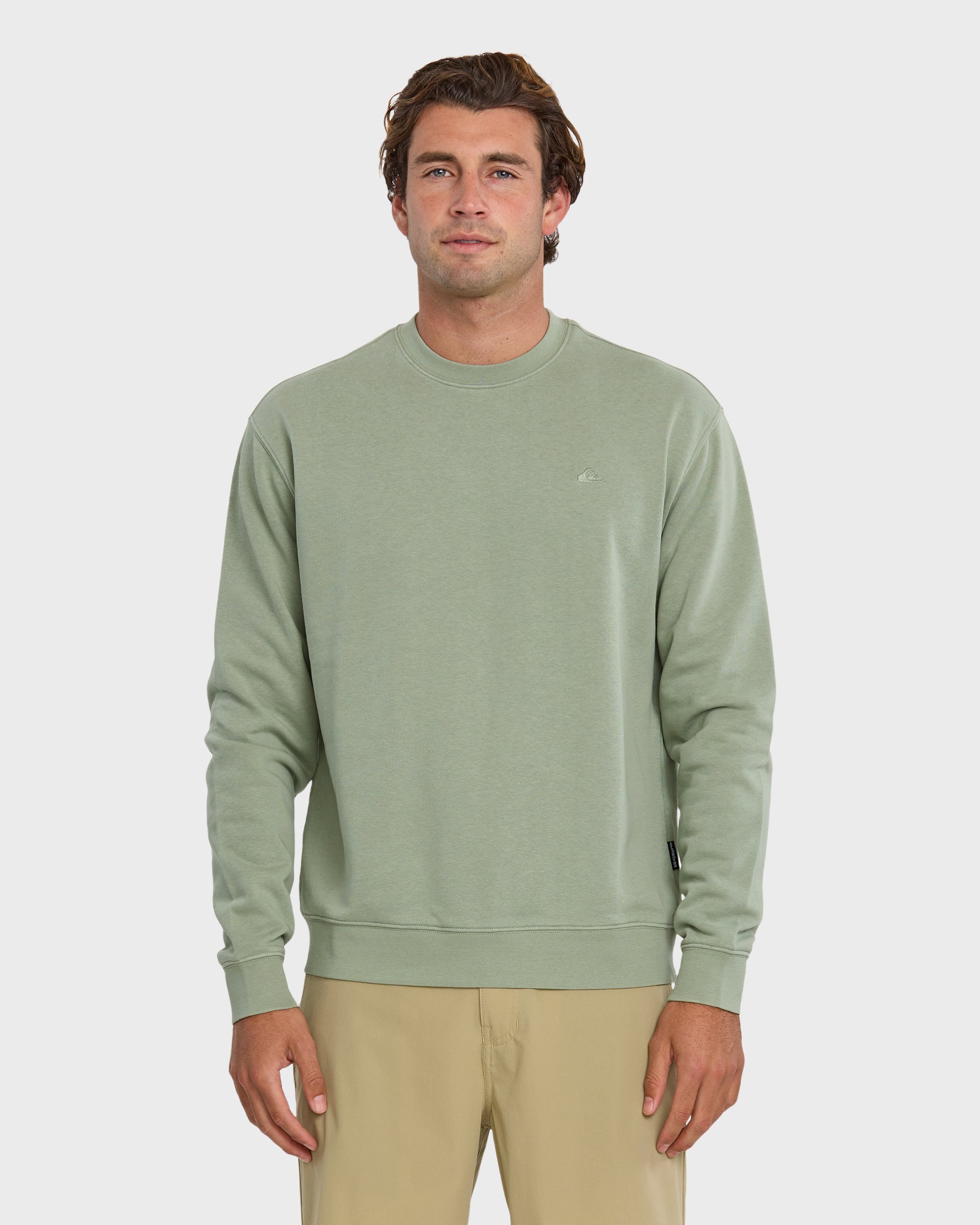 Image of Saltwater Crewneck Sweatshirt - Herb