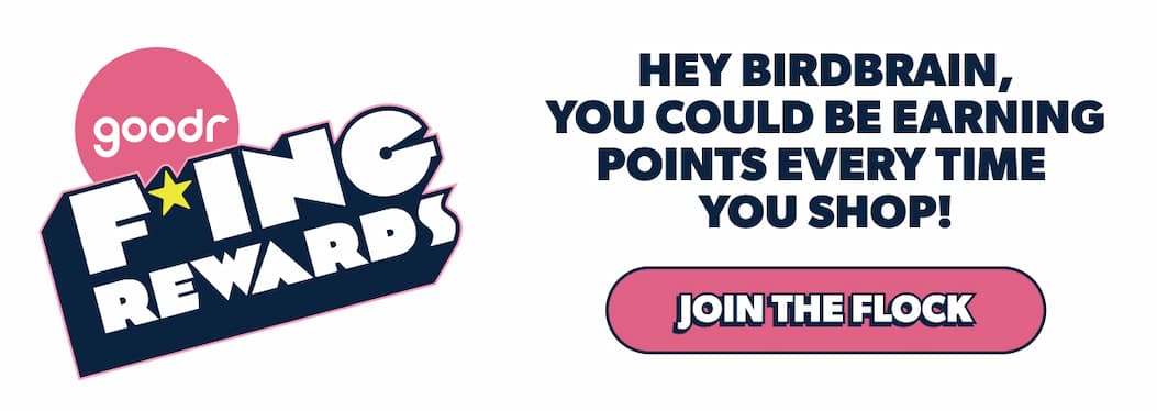 Join goodr F'in Rewards