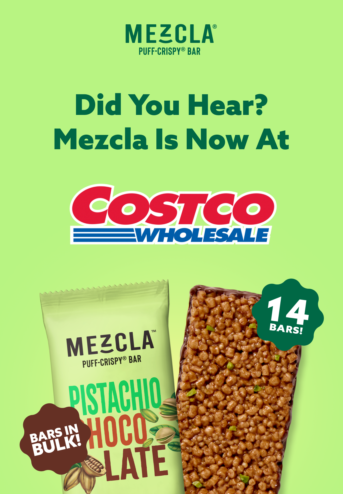 Did You Hear? Mezcla Is Now At Costco! BARS IN BULK! 14 BARS!