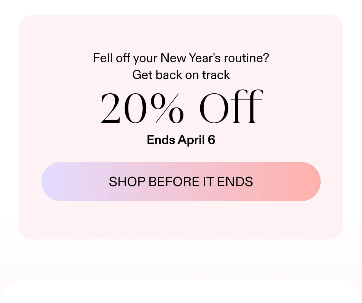 SHOP BEFORE IT ENDS