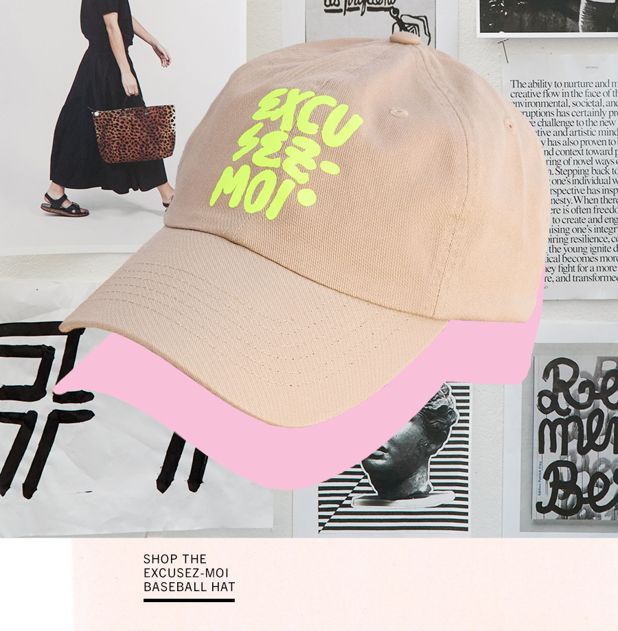 Shop Excusez-Moi Baseball Hat
