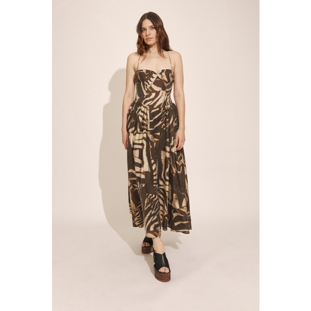 Estie Printed Maxi Dress