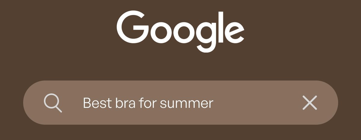 Google - Best bra for summer
