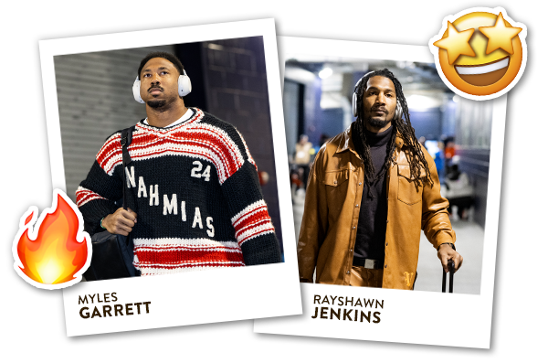 Gameday Drip: Myles Garrett vs. Rayshawn Jenkins