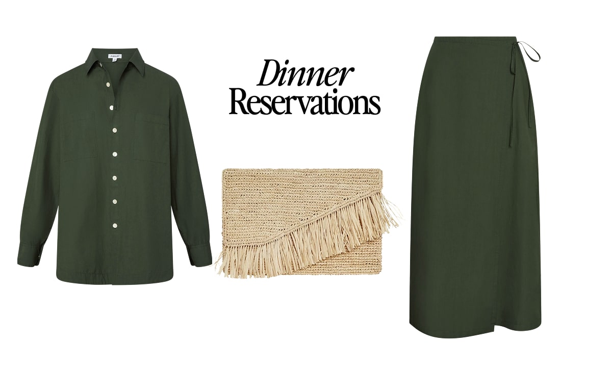How to wear forest poplin
