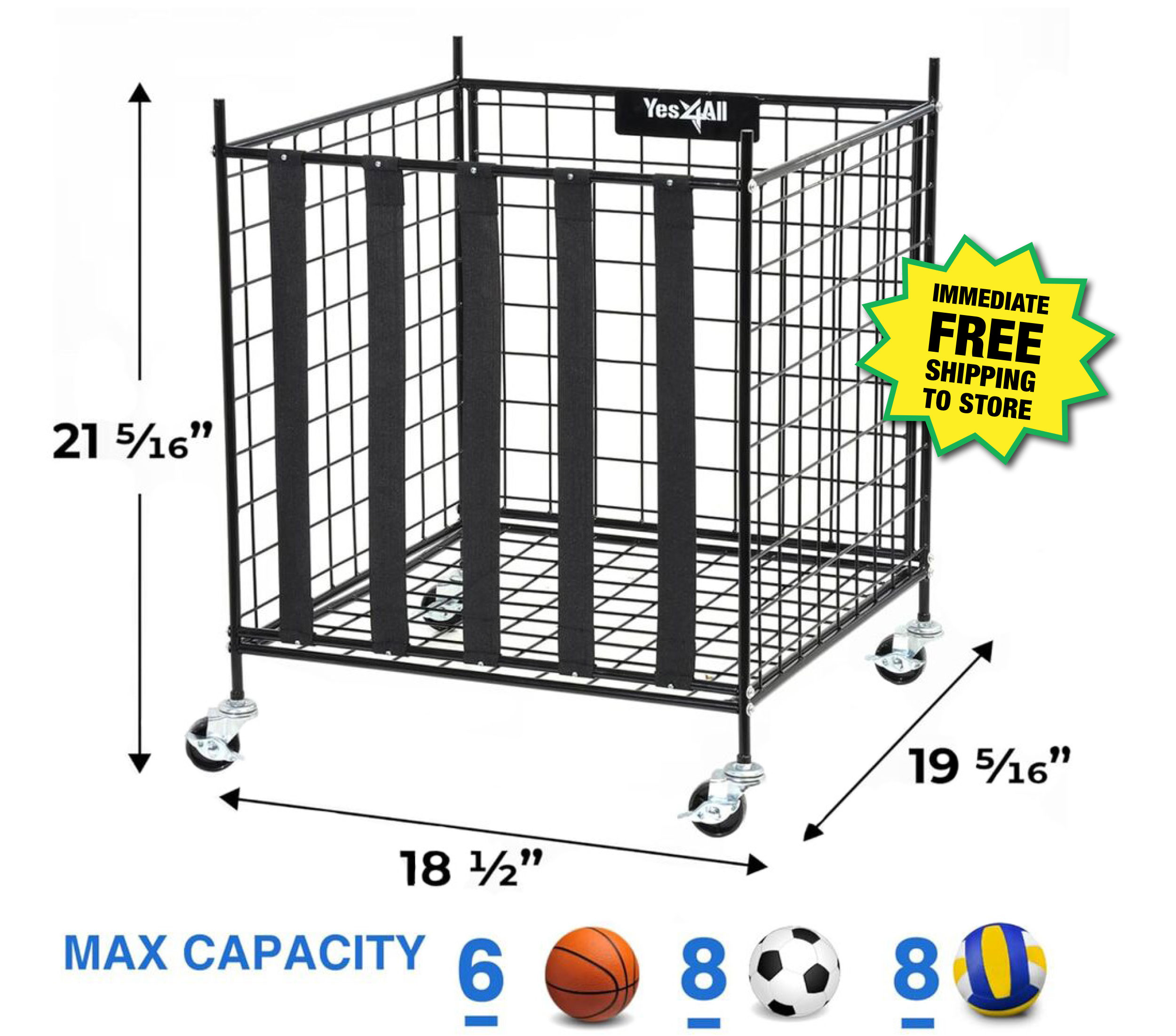 Rolling Ball Cart Storage - ONLY $19.99 After Rebate*!