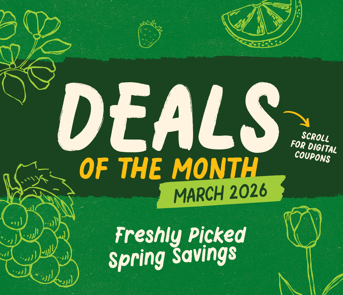 Check Out the Deals of the Month: March 2026