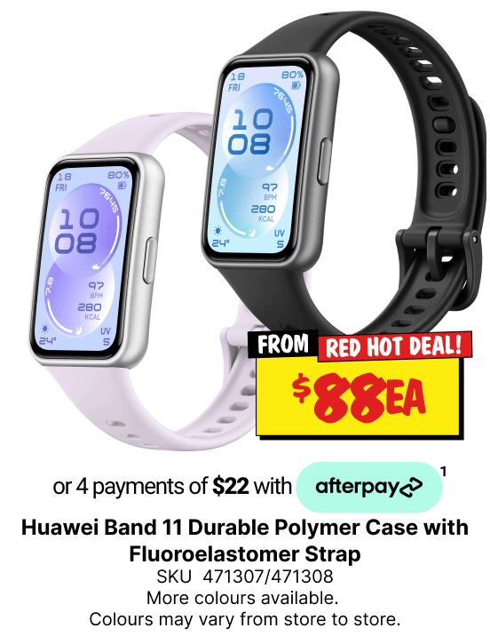 Huawei Band 11 Durable Polymer Case with Fluoroelastomer Strap
