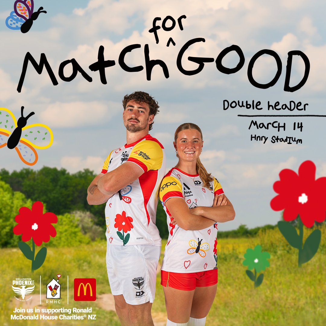 Match for Good | Double-header | March 14 | Hnry Stadium