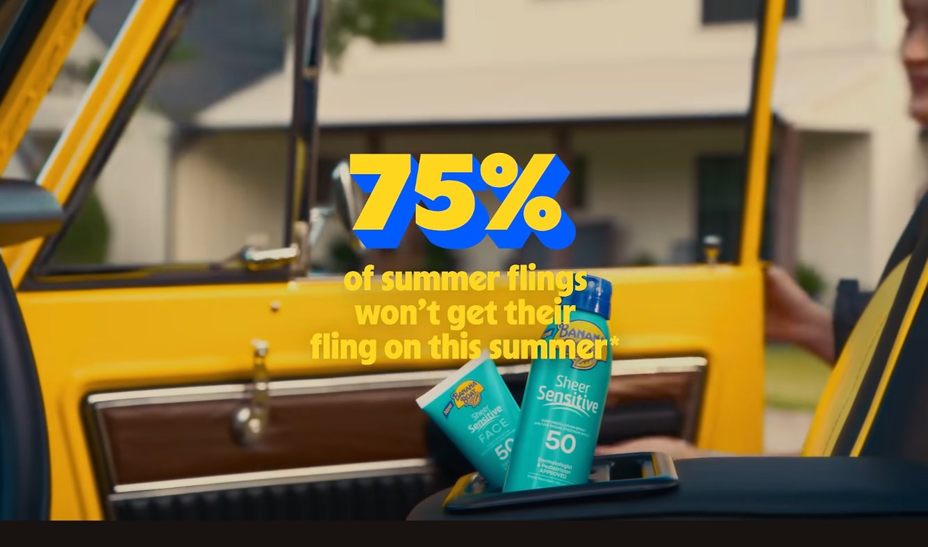 Banana Boat Get Outside Stat sunscreen marketing campaign