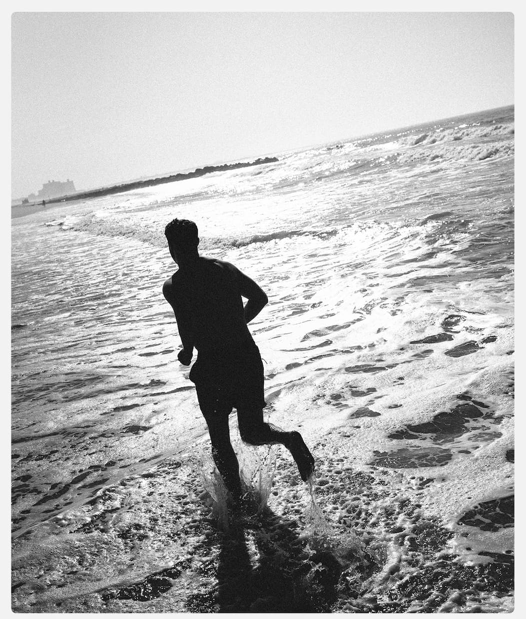 Black and White Swim