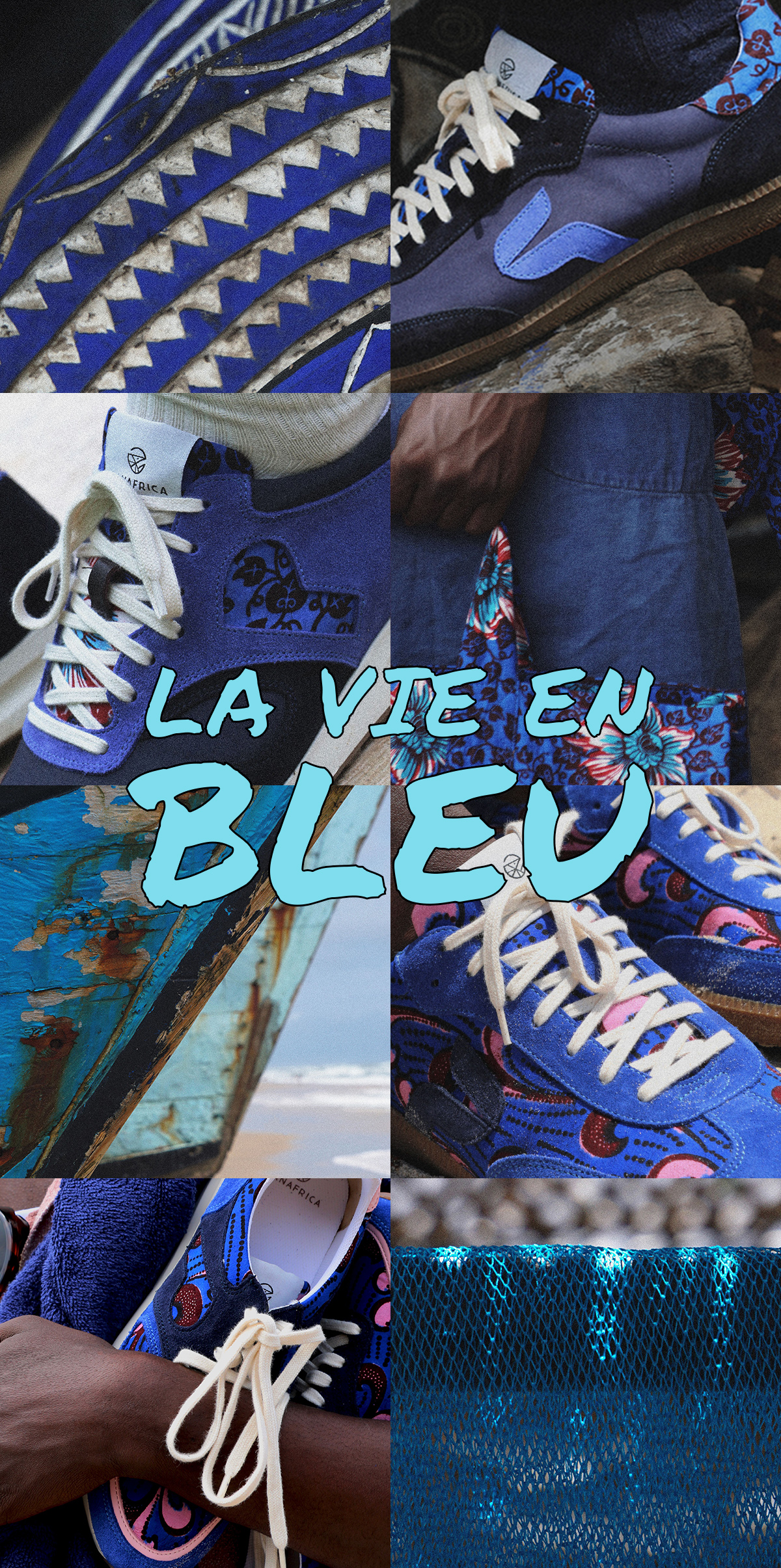 Sélection baskets bleues