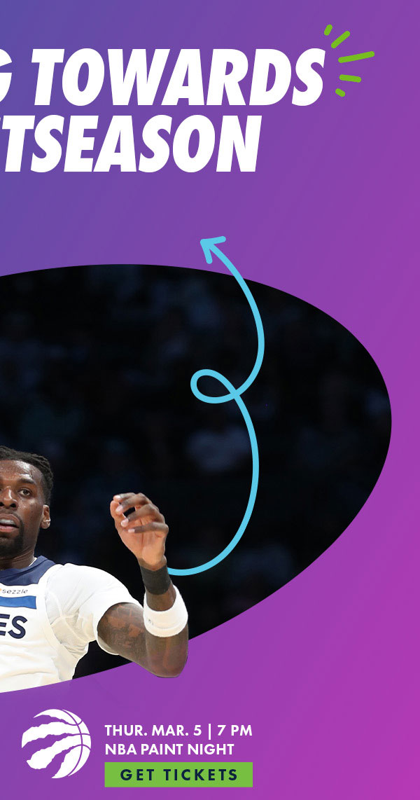 Get Tickets | Wolves vs. Raptors