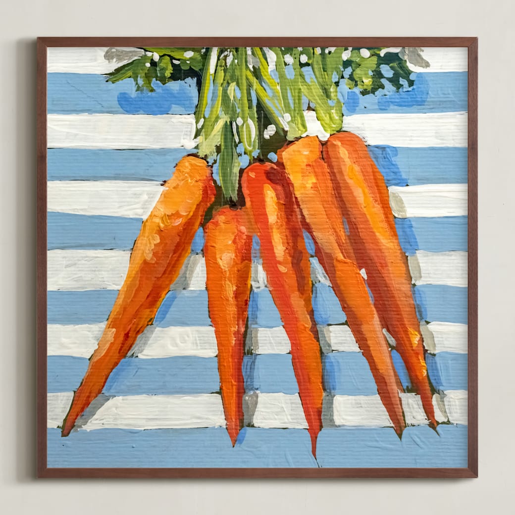 Carrots And Radish 2 Limited Edition Fine Art Print by Lisa Grizaniuk | Minted