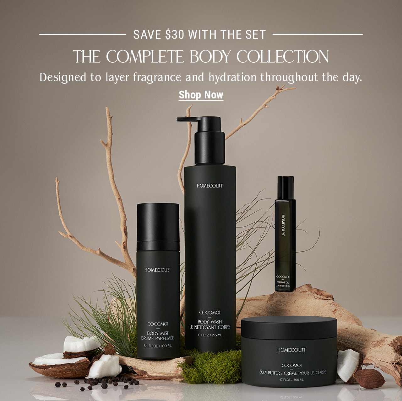 Save $30 with the Complete Body Collection Set