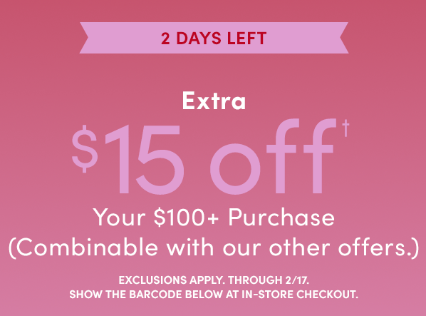$15 off